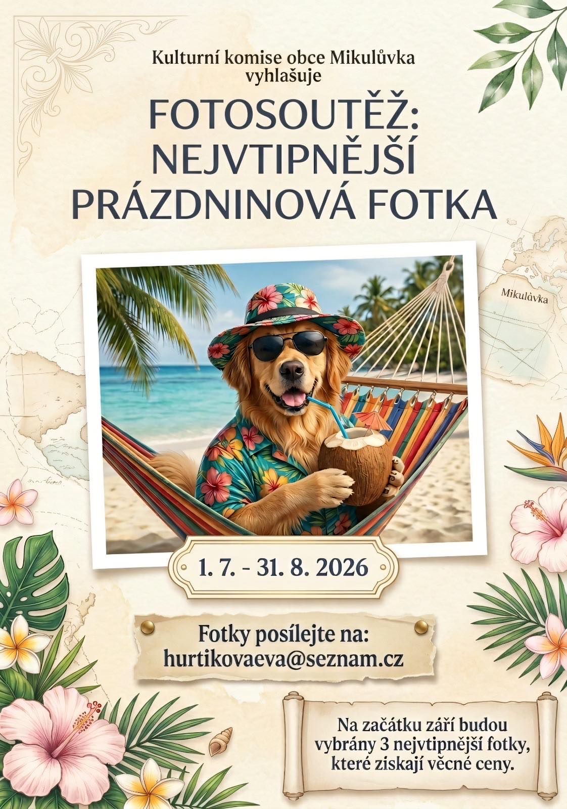 Prázdninová fotosoutěž do 31.8.2026